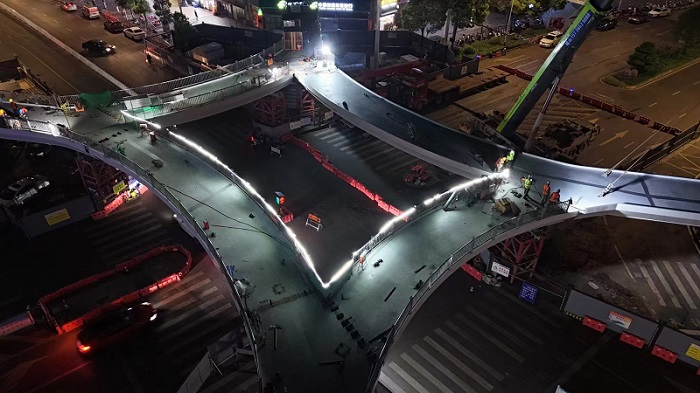 2024年重庆江津区井字形天桥